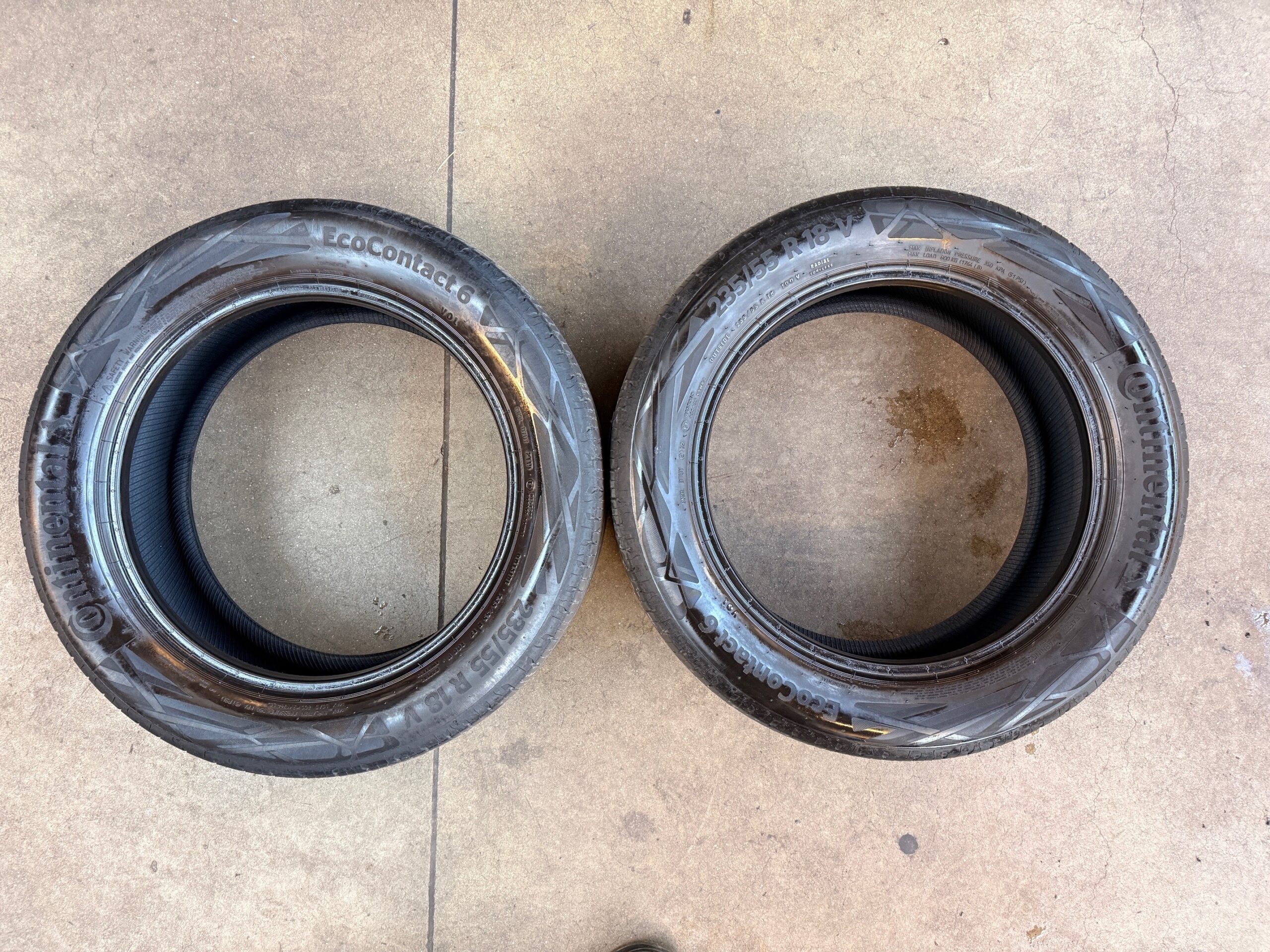 235-55-18 100V Continental ECOcontact 6 Zomerbanden 2x